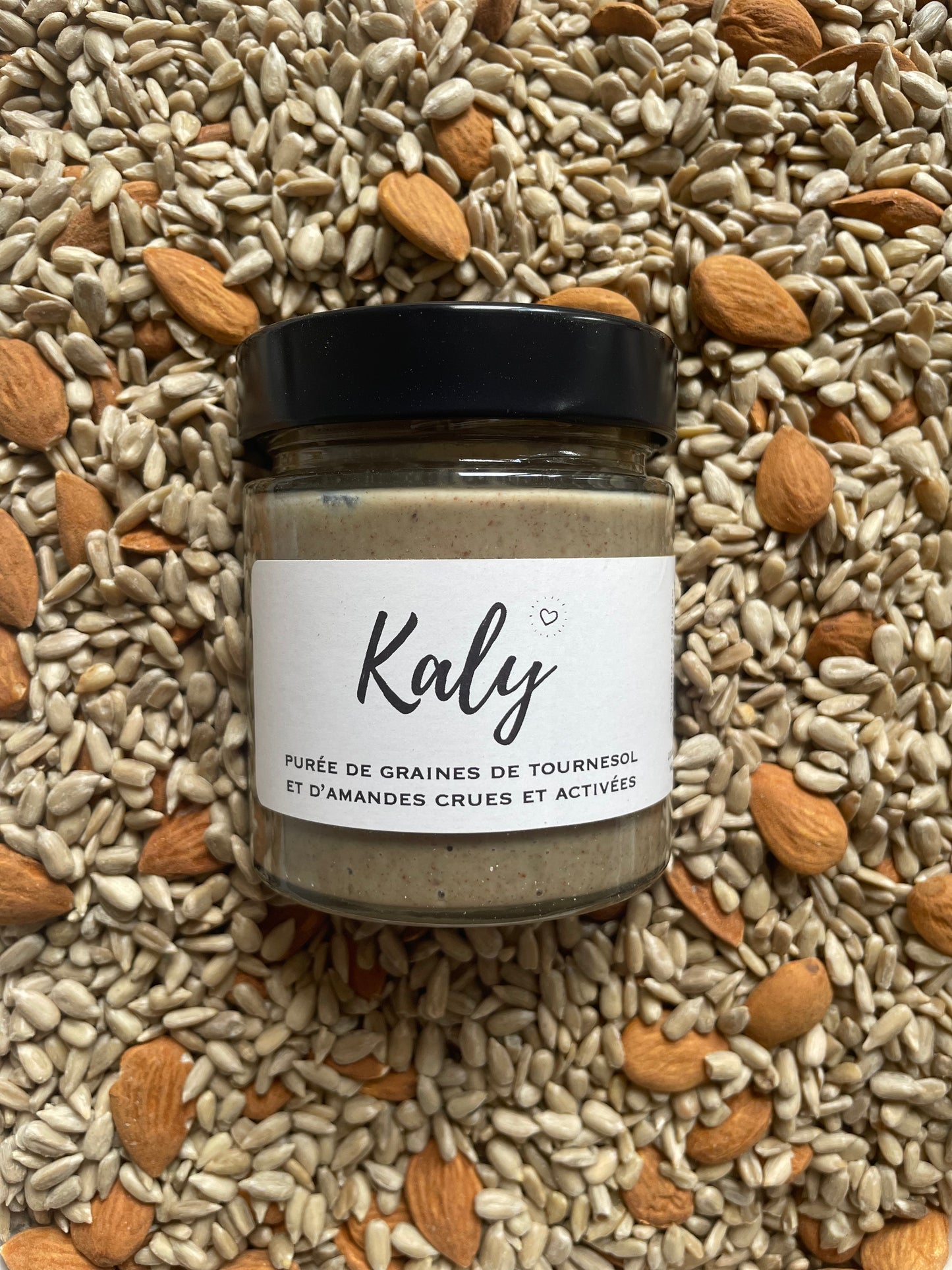 PURÉE DE GRAINES DE TOURNESOL ET D'AMANDES CRUES ET ACTIVÉES
